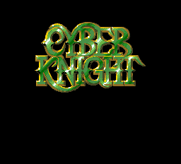 Cyber Knight title screen for PC Engine